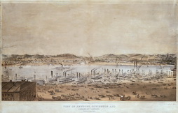 View of Newport, Covington and Cincinnati Landing