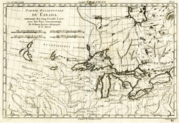 Partie Occidentale Du Canada.