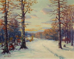 Snowy Lane 