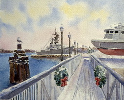 USS Barry DD-933; Christmas 2004 