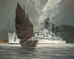 USS Providence in Asia