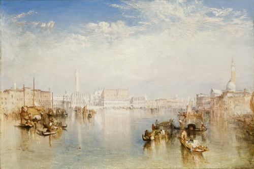 View of Venice: The Ducal Palace,
Dogana, and Part of San Giorgio