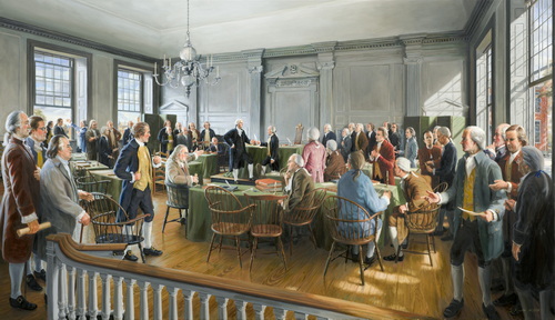 The Signing of the American Constitution