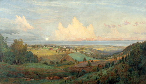 Looking Oceanward from Todt Hill,1895