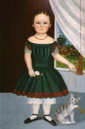 Girl in a Green Dress