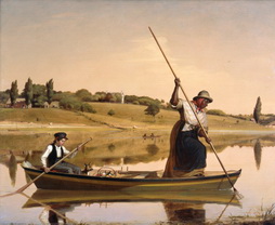 Eel Spearing at Setauket