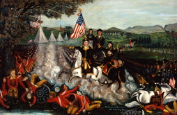 Washington at Princeton, Fall of General Hugh Mercer