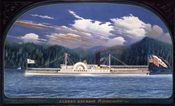 Steamer Niagara Passing Fort Washington Point