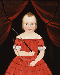Child in Red with Whip