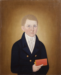 Boy Holding A Book