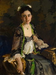 Portrait of Ethel Saltus Ludington