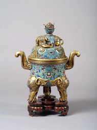 CloisonneTripod Censer 1