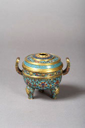 Cloisonne Tripod Ding