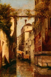 Venetian Canal Scene