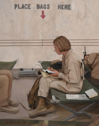 Lioness Hathaway at Al Asad