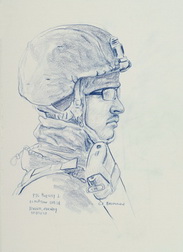 PFC Horsley Portrait