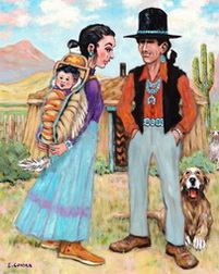 Navajo Family