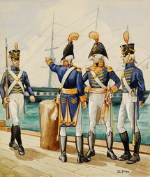 USMC Uniforms 1812