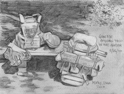 Gear for Afgan trip in the Garden