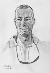 Untitled (Marine with Sunglasses)