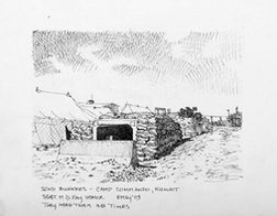 SCUD Bunkers- Camp Commando, Kuwait