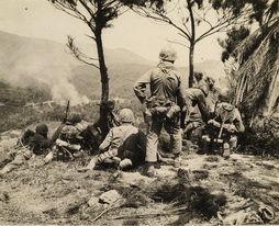 PFC Harby (center kneeling)