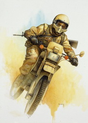 Dispatch Rider-Motorcyclist