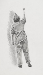 Figure study for woman in Free a Marine to Fight