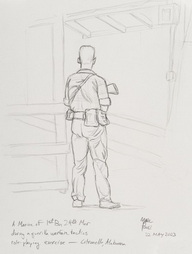 A Marine of 1st BN 24 Mar