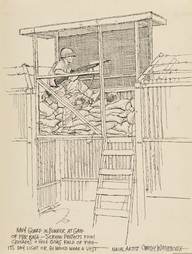 Navy Guard in Bunker