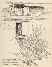 A Rusted French Cannon