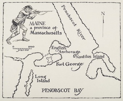 Drawing, Penobscot Bay