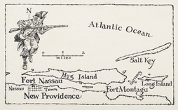 Drawing, Fort Nassau-New Providence