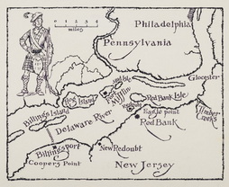 Drawing, Evacuation of Billingsport, 1777