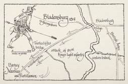 Drawing, Map-Final Stand at Bladensburg