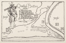 Map-The Storming of Quallah Battoo