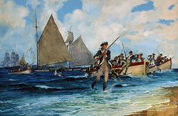Landing at New Providence, 3 March 1776
