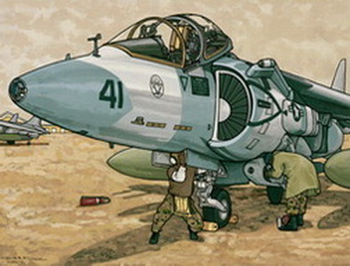 AV-8B Ready for a Sortie