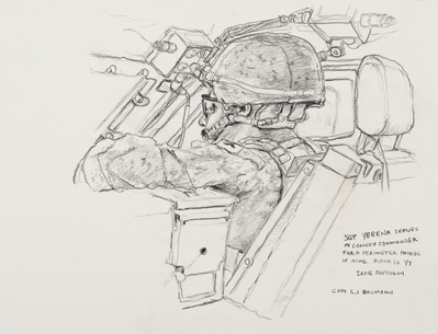 Untitled (Sgt Veerena serves as convoy commander)