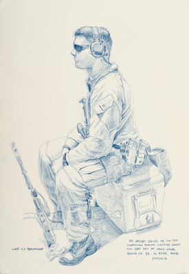 Untitled (HN Jacobs serves as on-site corpsman