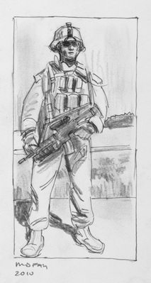 Untitled (Marine - full profile)