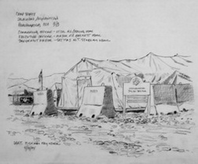 Camp Trinity Jalalabad, Afghanistan Headquarters CDC 3/3 Security Stop 3rd Pit Lima 3/3