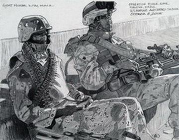 Marine and Iraqi Soldier, Operation Rivergate, Haditha