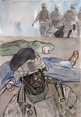 Lance Corporal Fuller Mourns