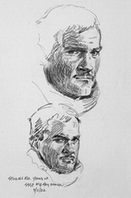 Studies for Young Lieutenant