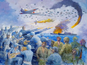 Kamikazi Attack, Okinawa