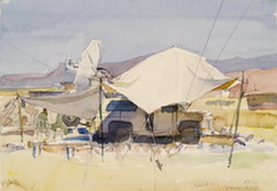 Satellite Dish Joint Task Force HQ, Zakho, Iraq