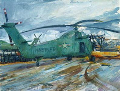 Veteran CH-34 Helicopter