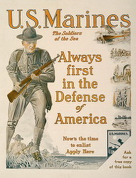 U.S. Marines; Always First in the Defense of America