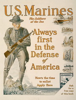 U.S. Marines; Always First in the Defense of America